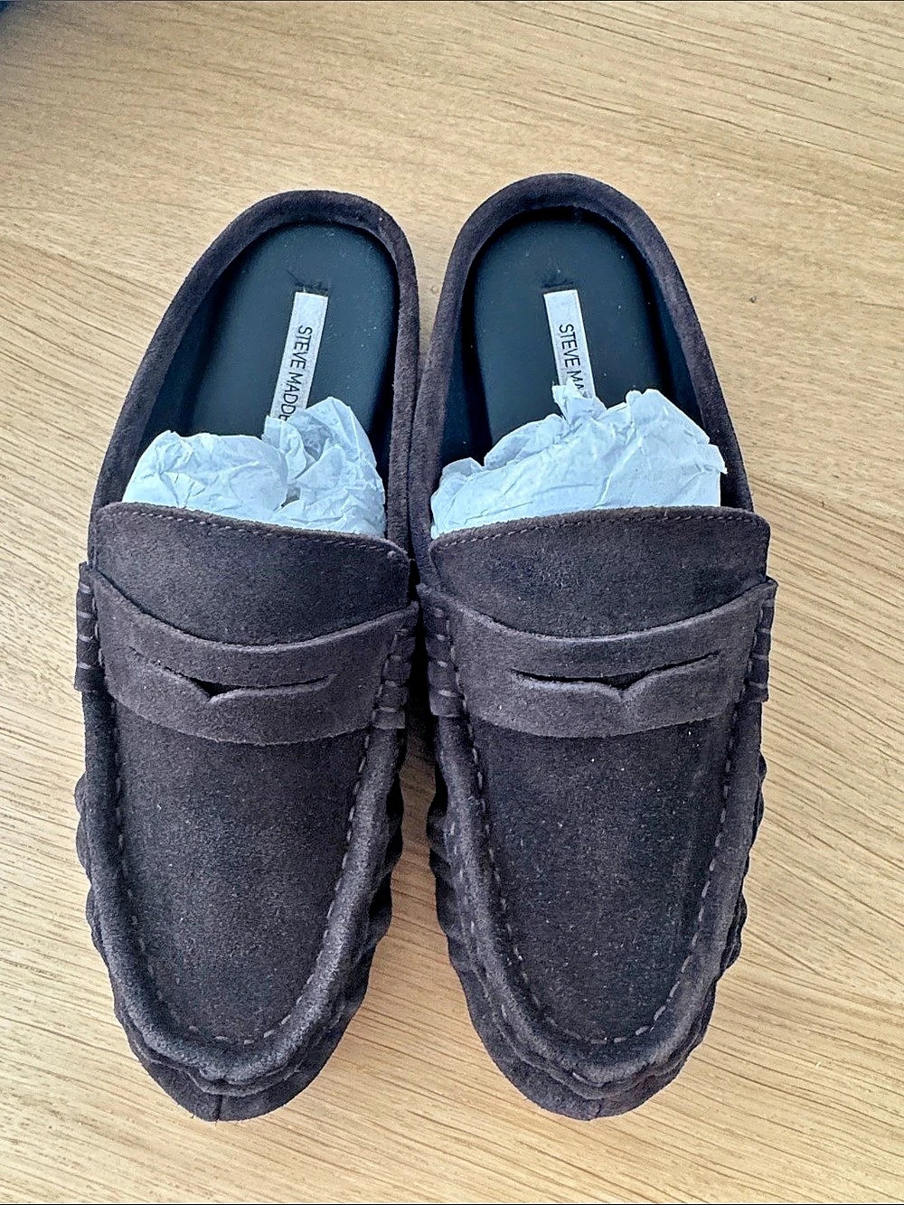 Steve Madden loafers Men's Black US 13 Like New